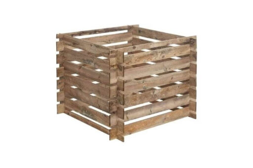 compostador de madera