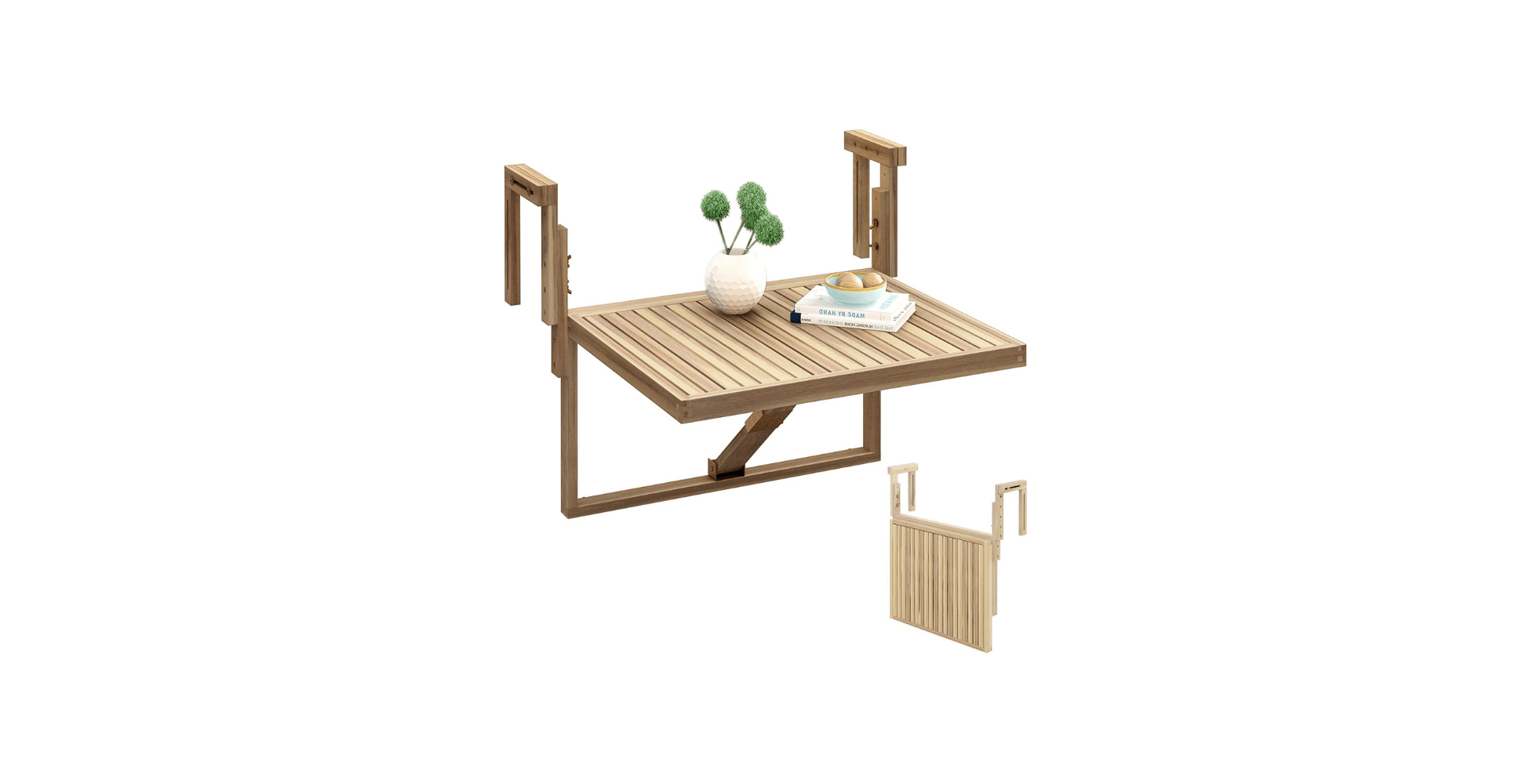 mesa colgante jardin